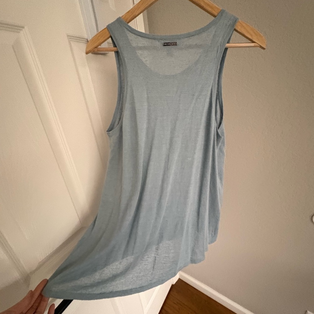 Light Blue Sleeveless Top